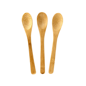 Kit de bamboo com três colheres