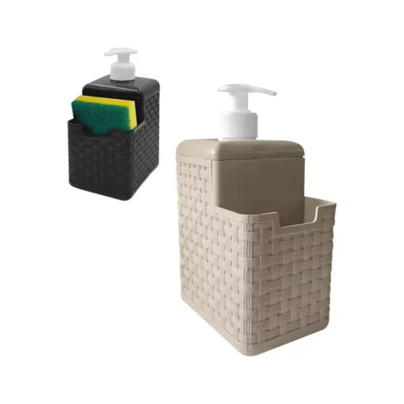 Porta Detergente E Bucha