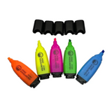 KIT Marca Texto com 5 Cores Mika