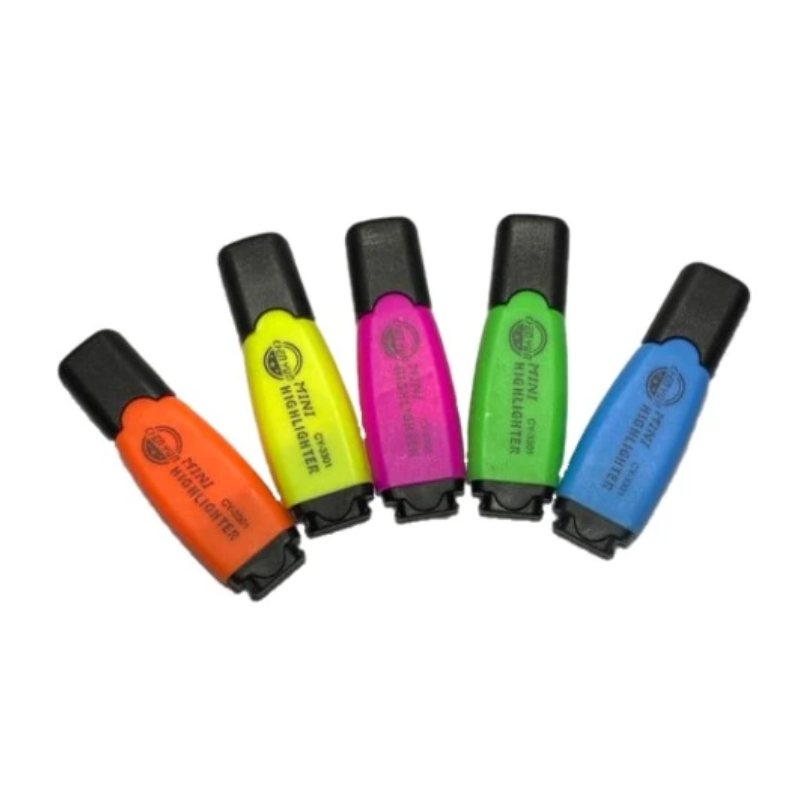 KIT Marca Texto com 5 Cores Mika