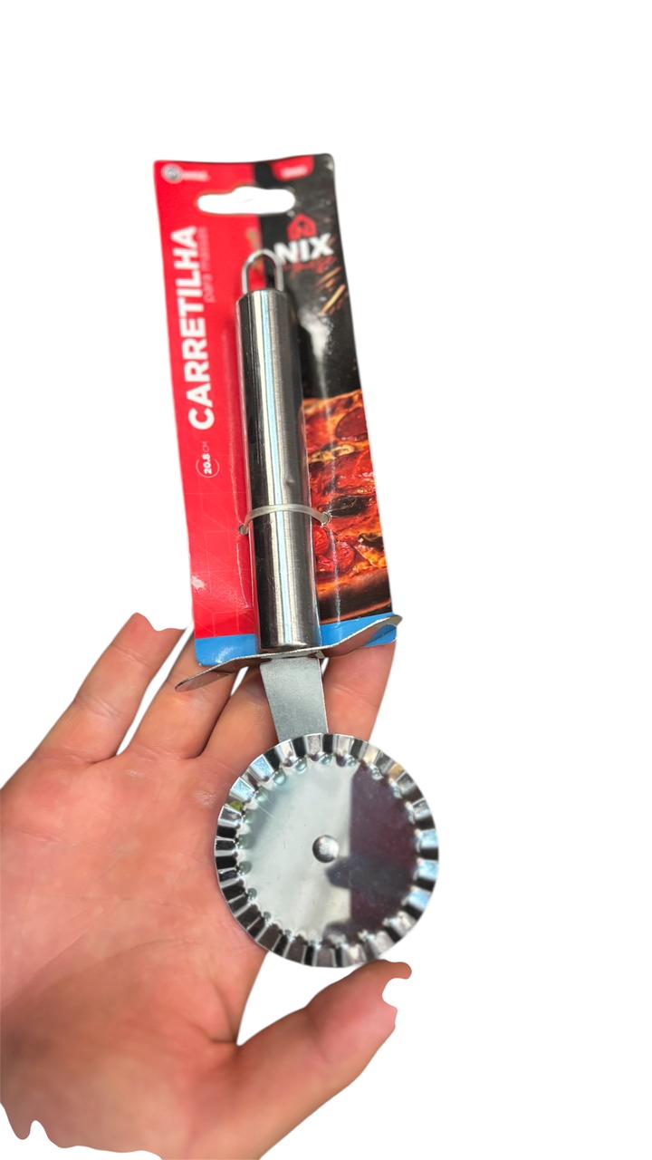 Cortador de Pizza Carretilha Inox